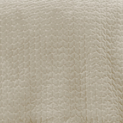 Bianca Attica Velvet Bedspread - Natural