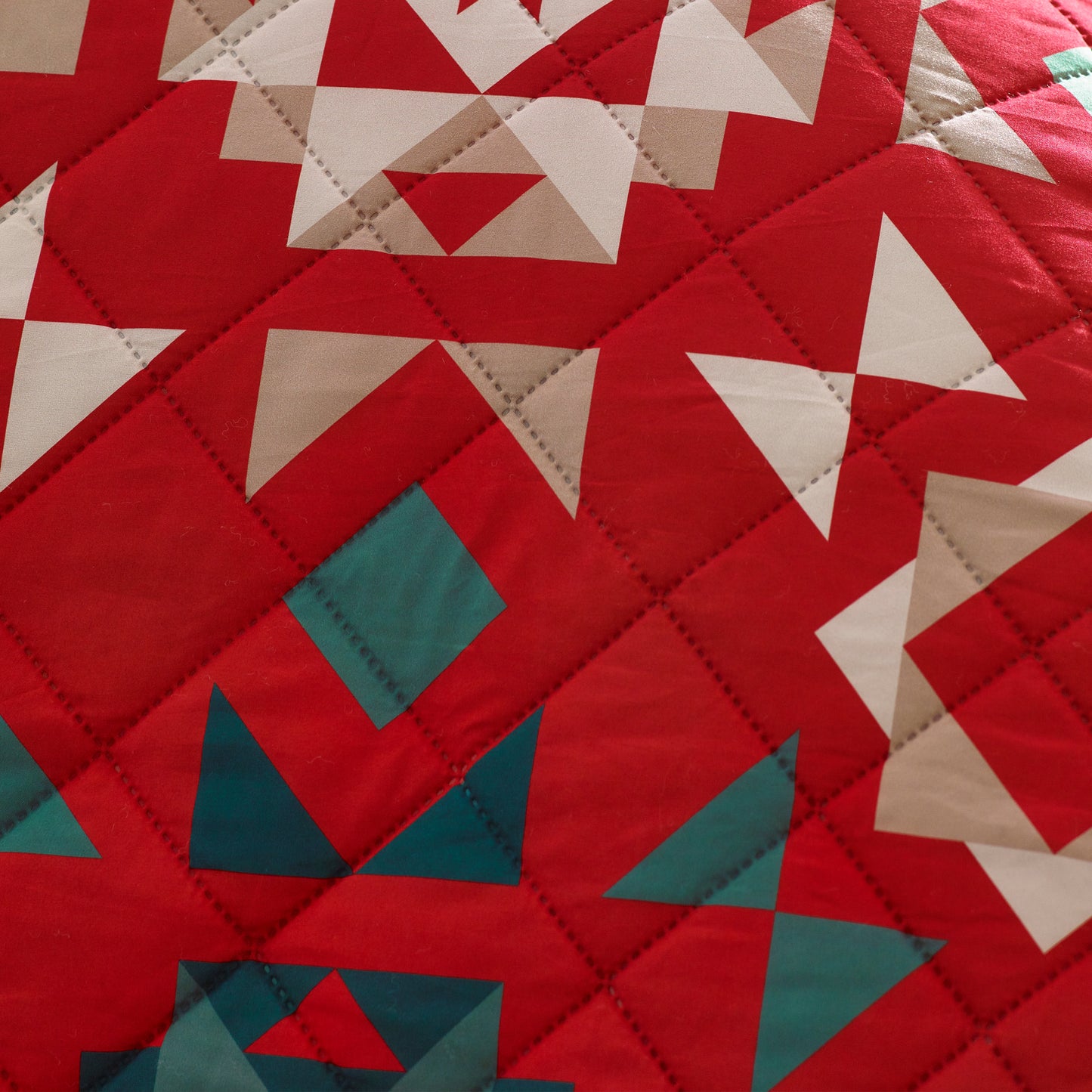 Catherine Lansfield Christmas Patchwork Bedspread