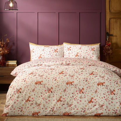 Catherine Lansfield Woodland Fox Duvet Cover Set