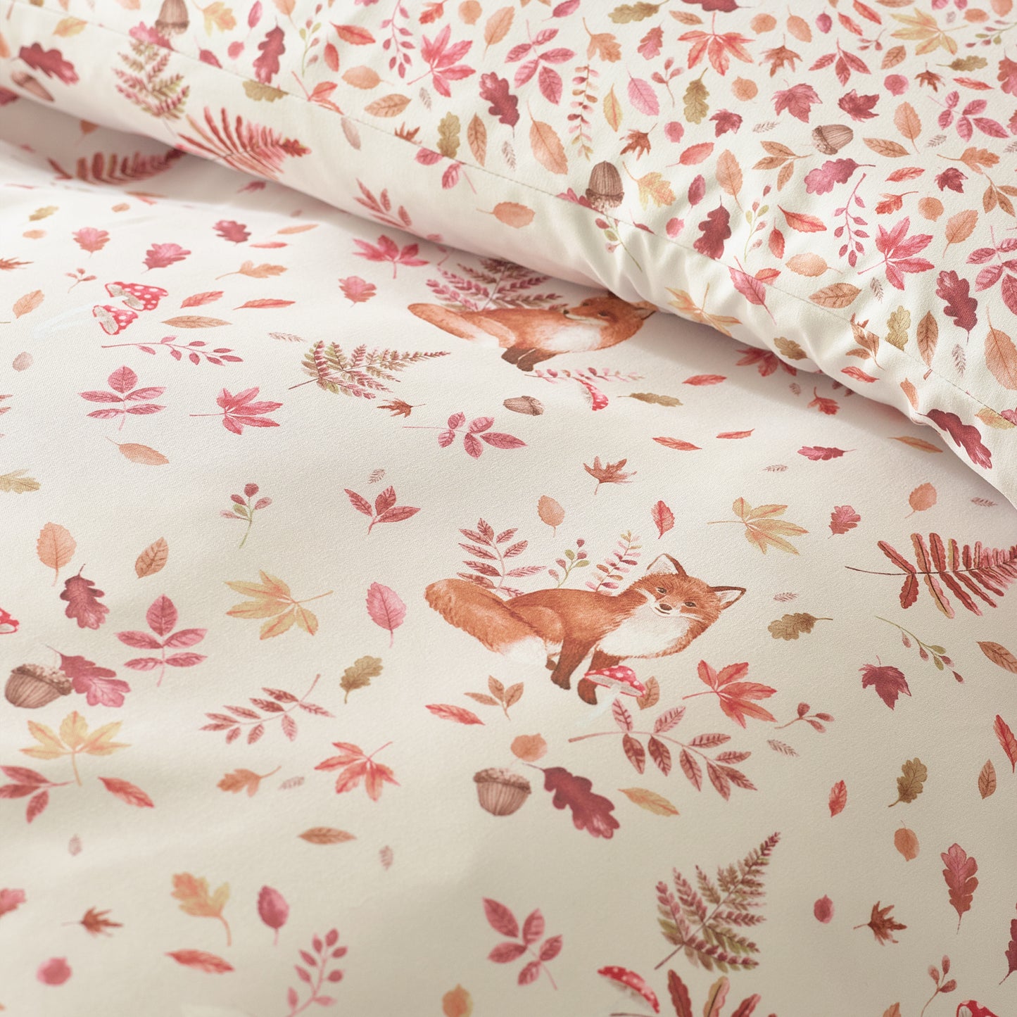 Catherine Lansfield Woodland Fox Duvet Cover Set
