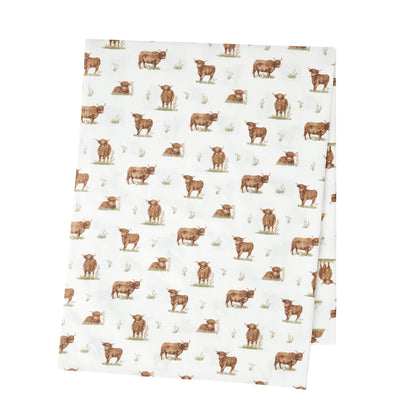 Catherine Lansfield Angus Highland Cow Table Cloth