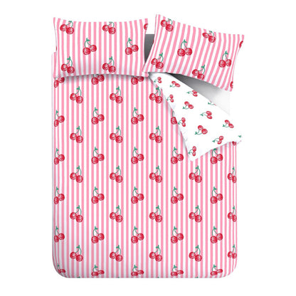 Catherine Lansfield Disco Cherries Duvet Cover Set