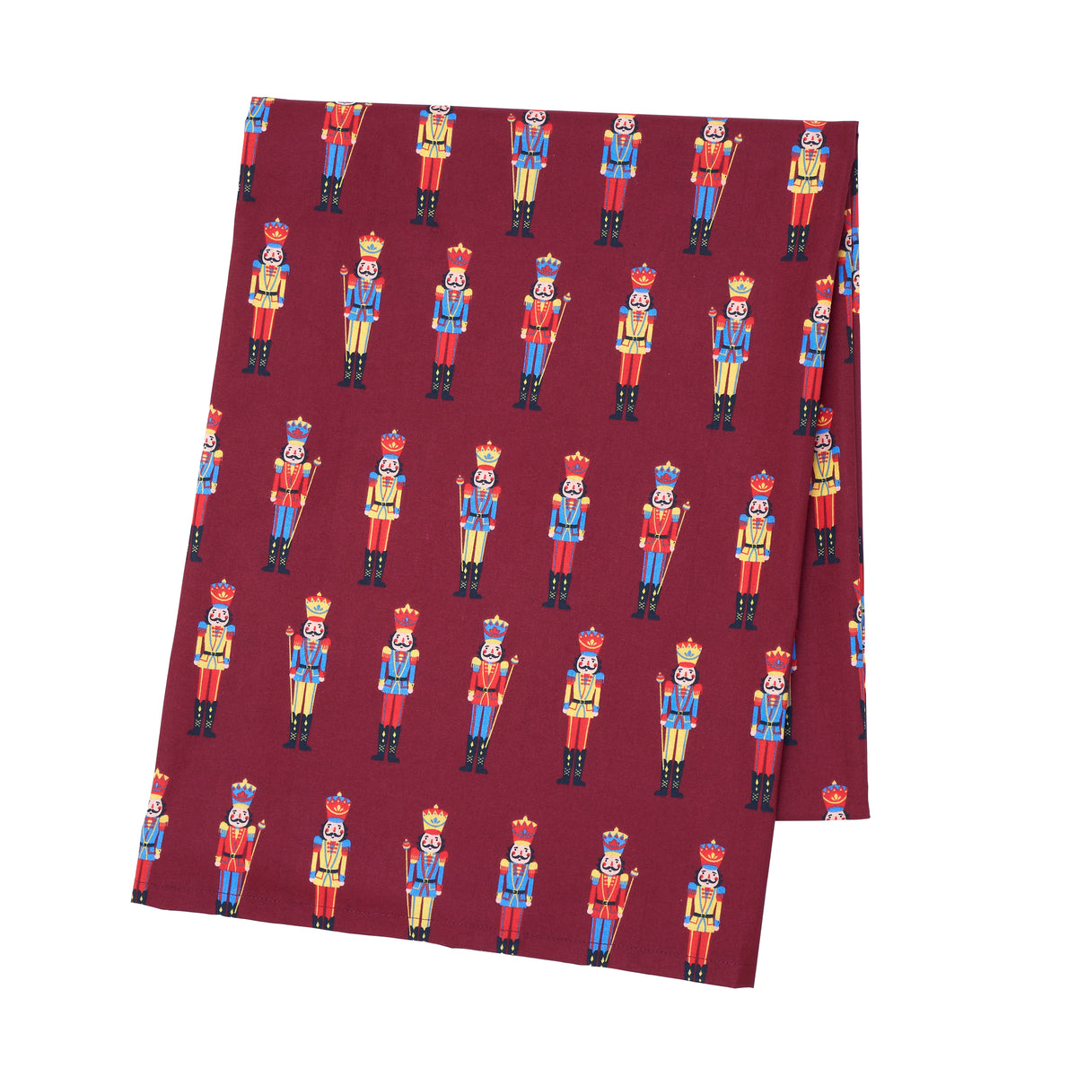 Catherine Lansfield Christmas Nutcracker Table Cloth - Plum