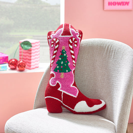 Catherine Lansfield Santa's Howdy Christmas 3D Cushion