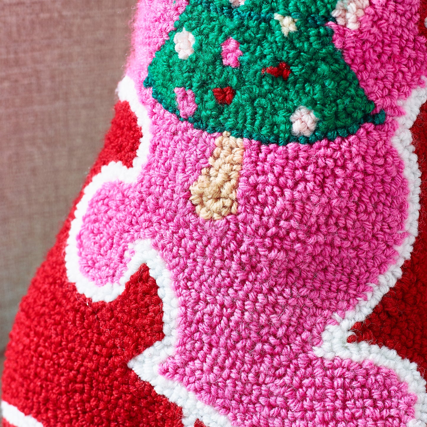 Catherine Lansfield Santa's Howdy Christmas 3D Cushion