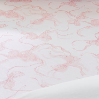 Catherine Lansfield Bow Embroidery Fitted Sheet