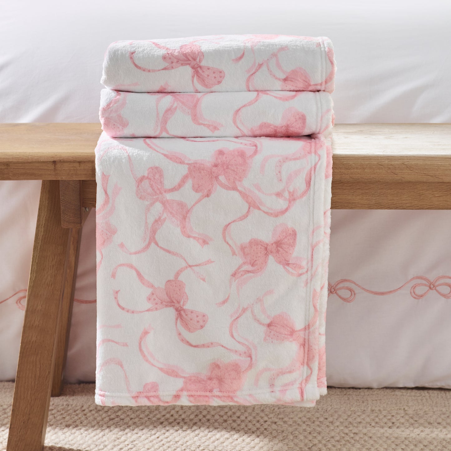 Catherine Lansfield Bow Throw