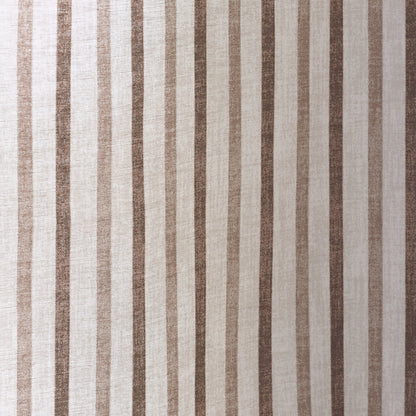 Catherine Lansfield Logan Stripe Eyelet Curtains - Natural