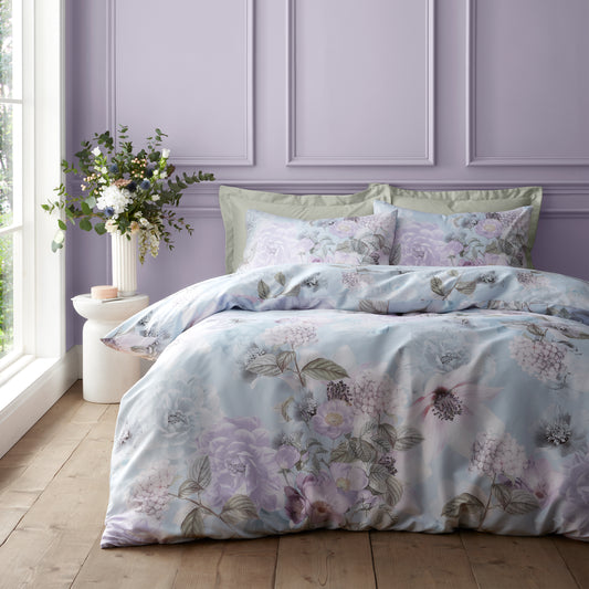 RHS x Catherine Lansfield Floral Serenity Duvet Cover Set