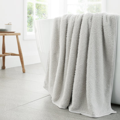 Bianca Soft Zero Twist Spa Bath Towels - Silver