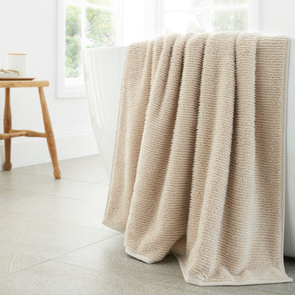 Bianca Soft Zero Twist Spa Bath Towels - Natural