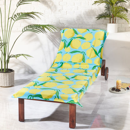 Catherine Lansfield Lemons Lounger Beach Towel