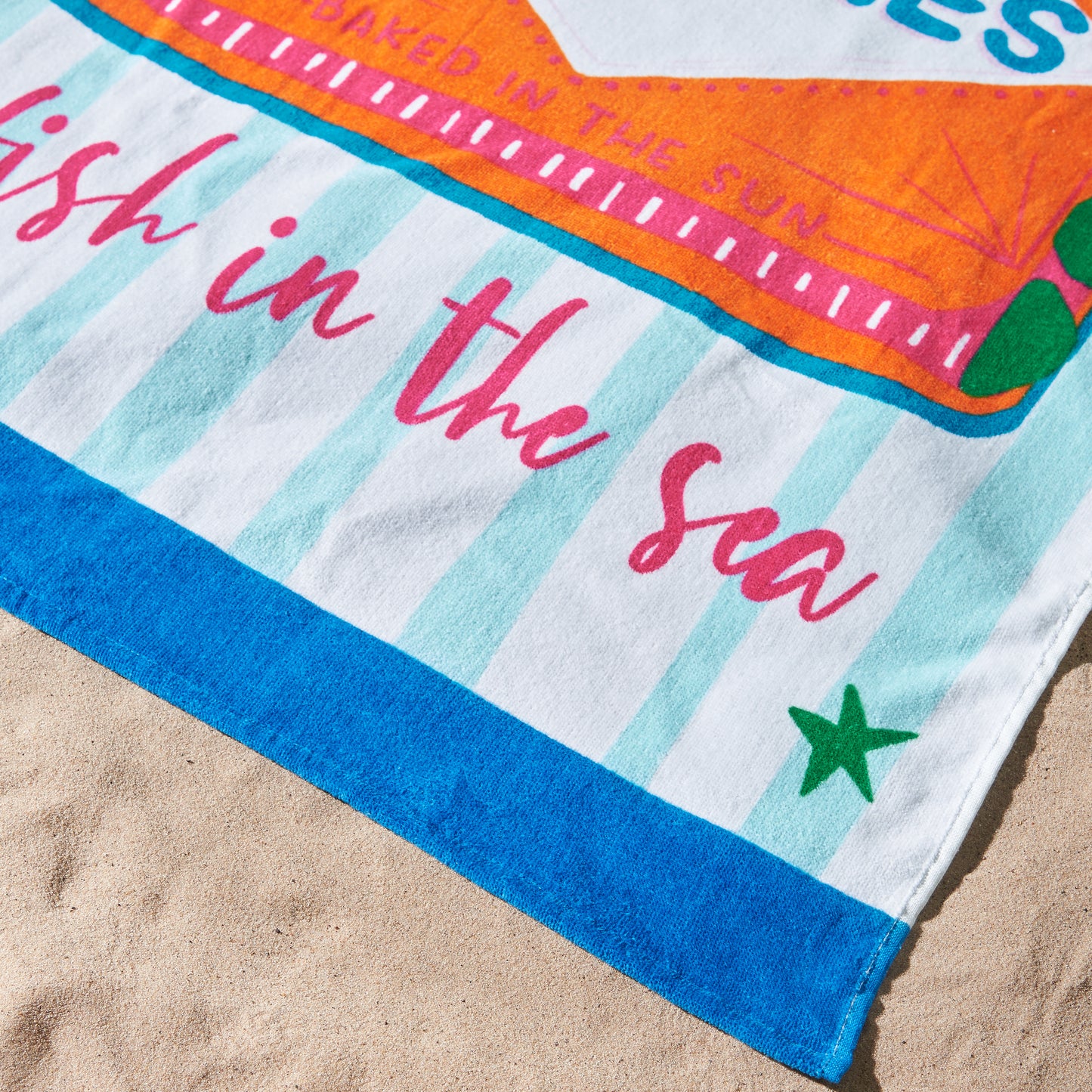 Catherine Lansfield Sardines Beach Towel