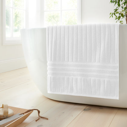 Bianca Hotel Bath Towels - White