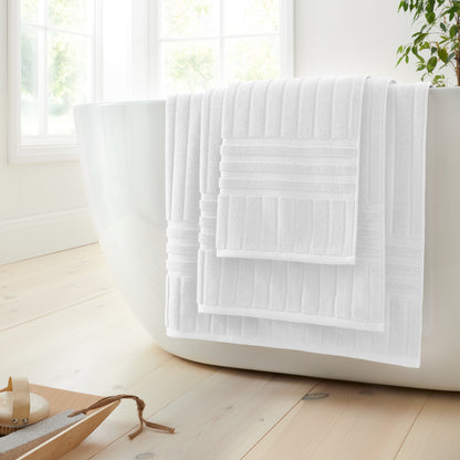 Bianca Hotel Bath Towels - White