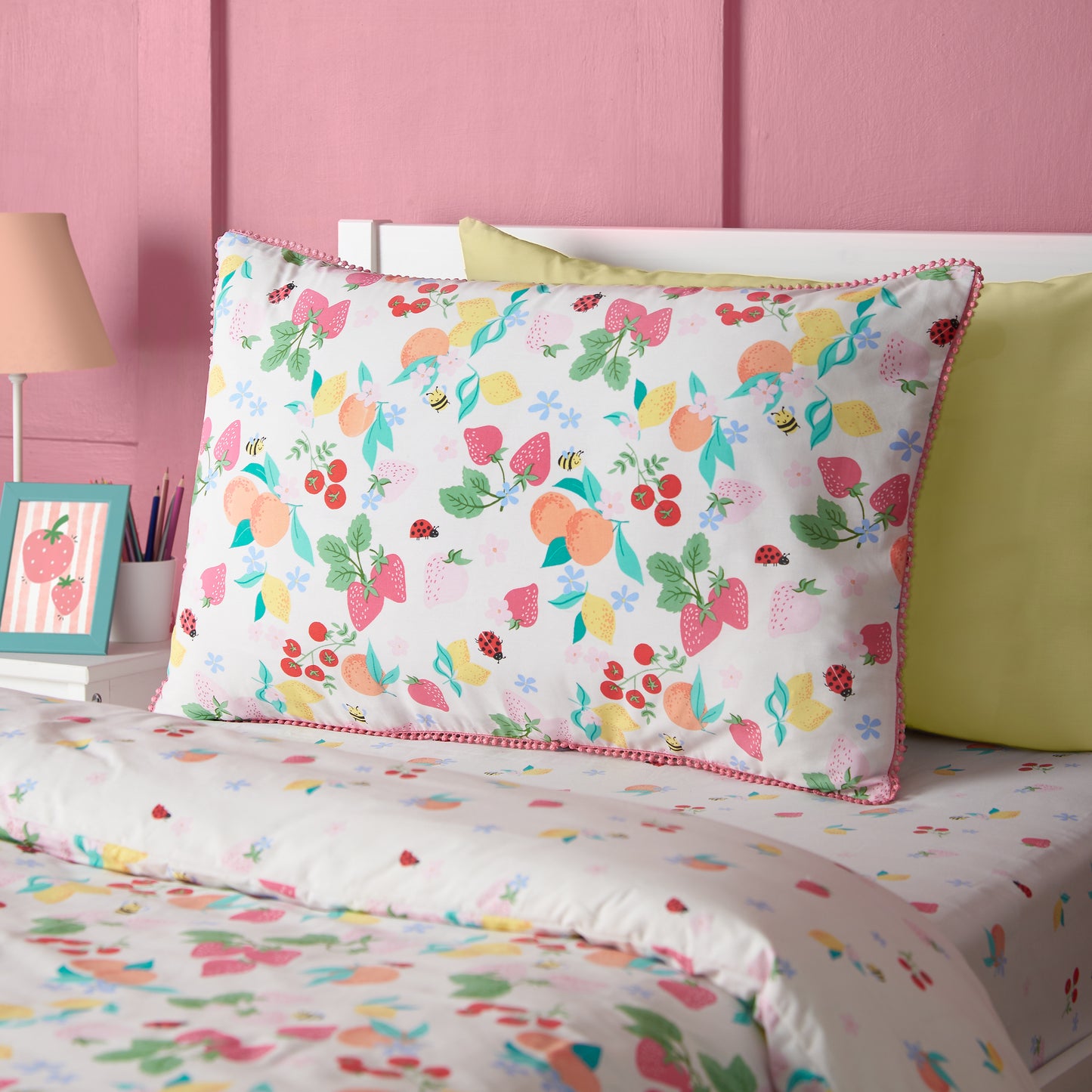 Catherine Lansfield Fruity Friends Duvet Cover Set