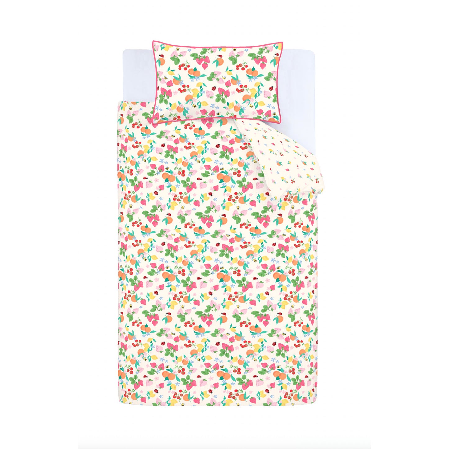 Catherine Lansfield Fruity Friends Duvet Cover Set