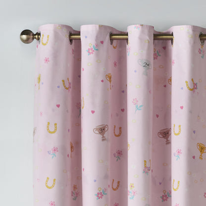 Catherine Lansfield Happy Horses Eyelet Curtains