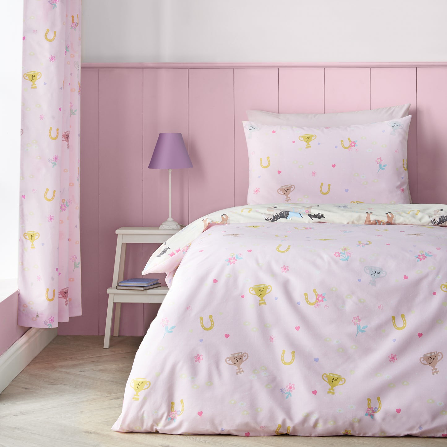 Catherine Lansfield Happy Horses Duvet Cover Set