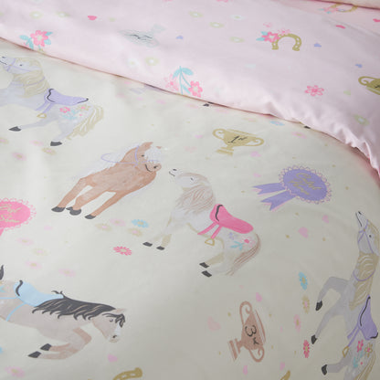 Catherine Lansfield Happy Horses Duvet Cover Set
