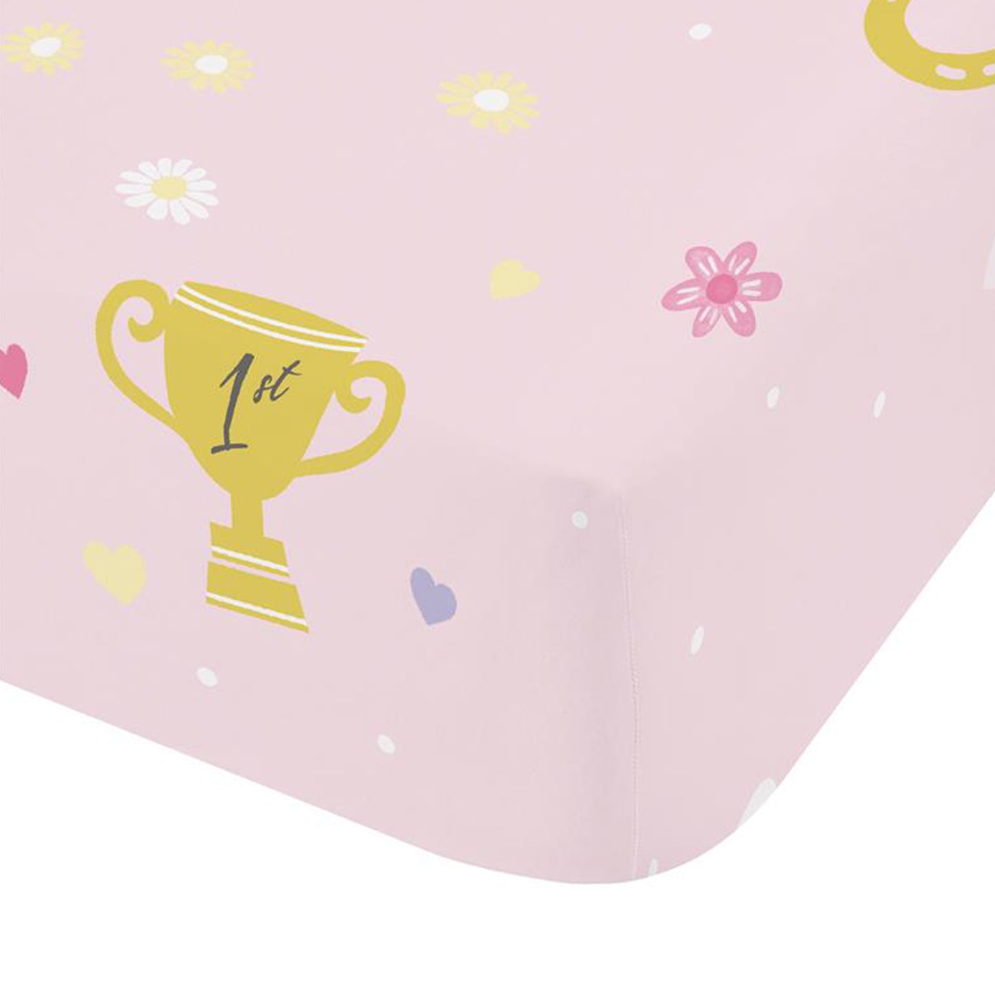 Catherine Lansfield Happy Horses Fitted Sheet