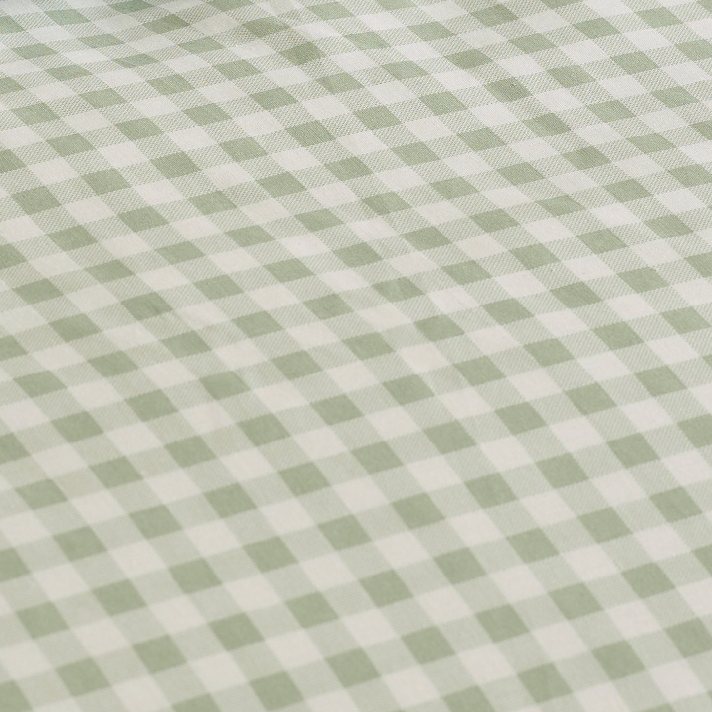 Catherine Lansfield Bamford Gingham Check Fitted Sheet - Green