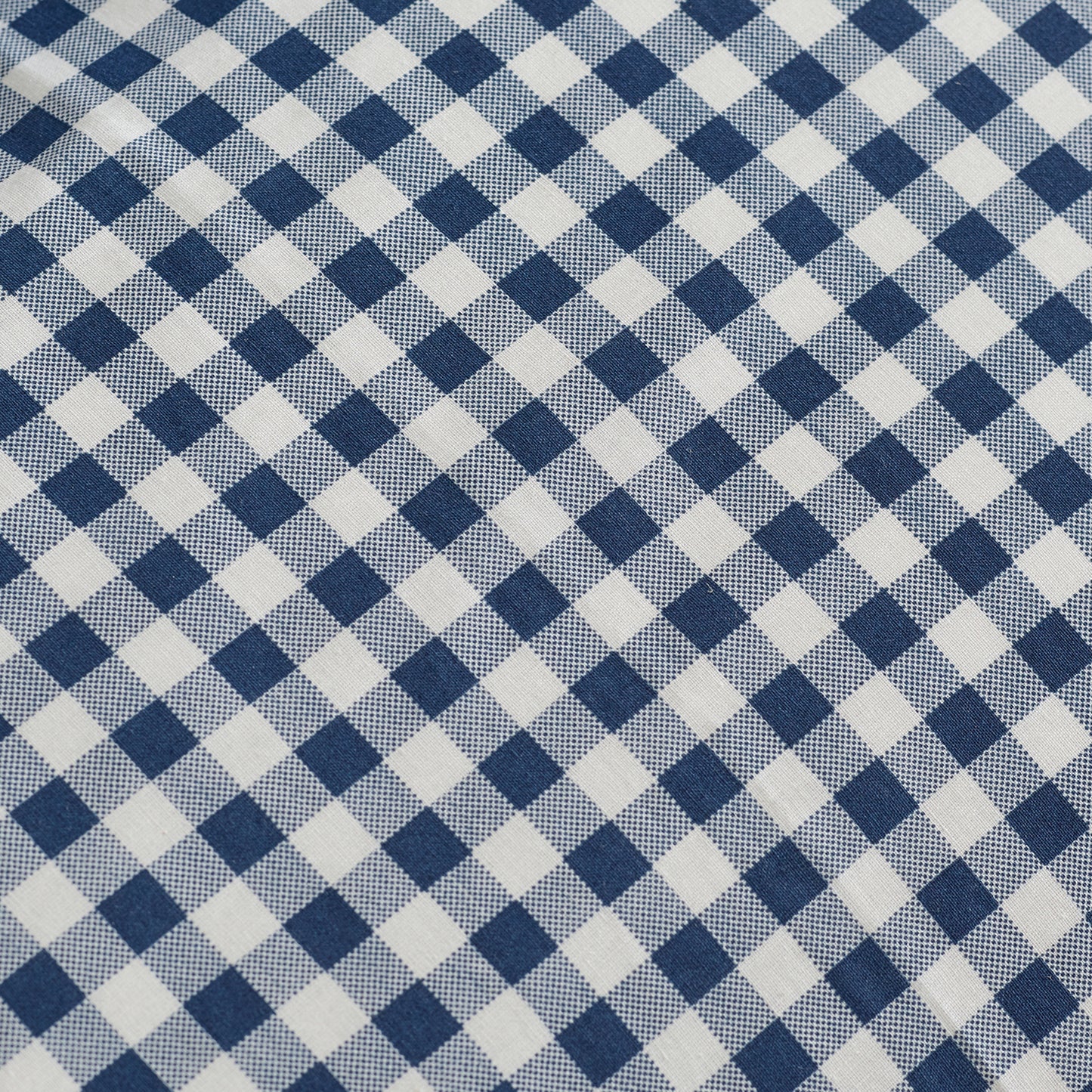 Catherine Lansfield Bamford Gingham Check Fitted Sheet - Navy