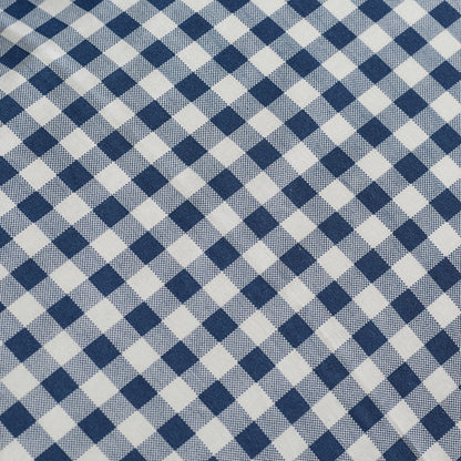 Catherine Lansfield Bamford Gingham Check Fitted Sheet - Navy