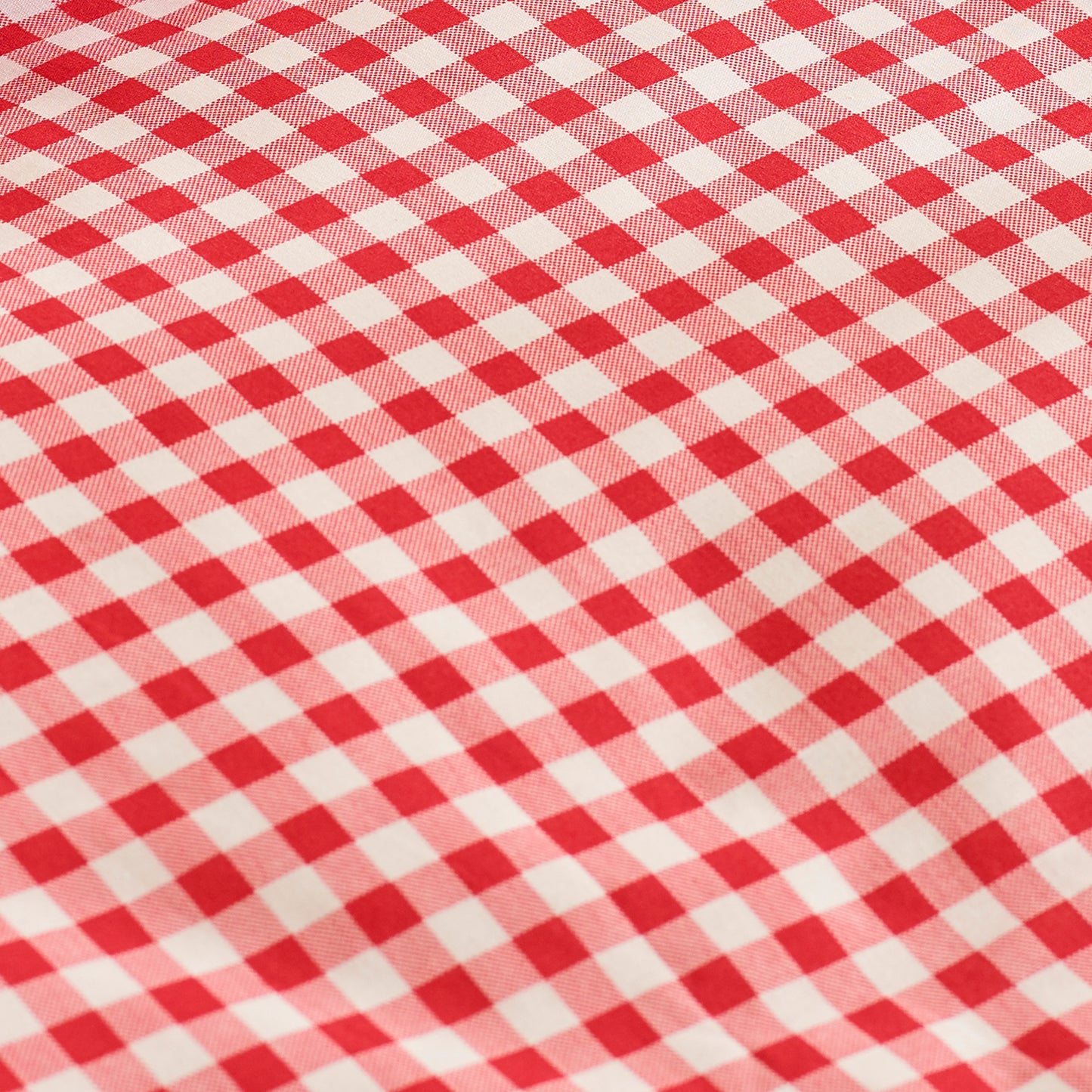 Catherine Lansfield Bamford Gingham Check Fitted Sheet - Red