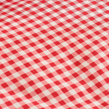 Catherine Lansfield Bamford Gingham Check Fitted Sheet - Red