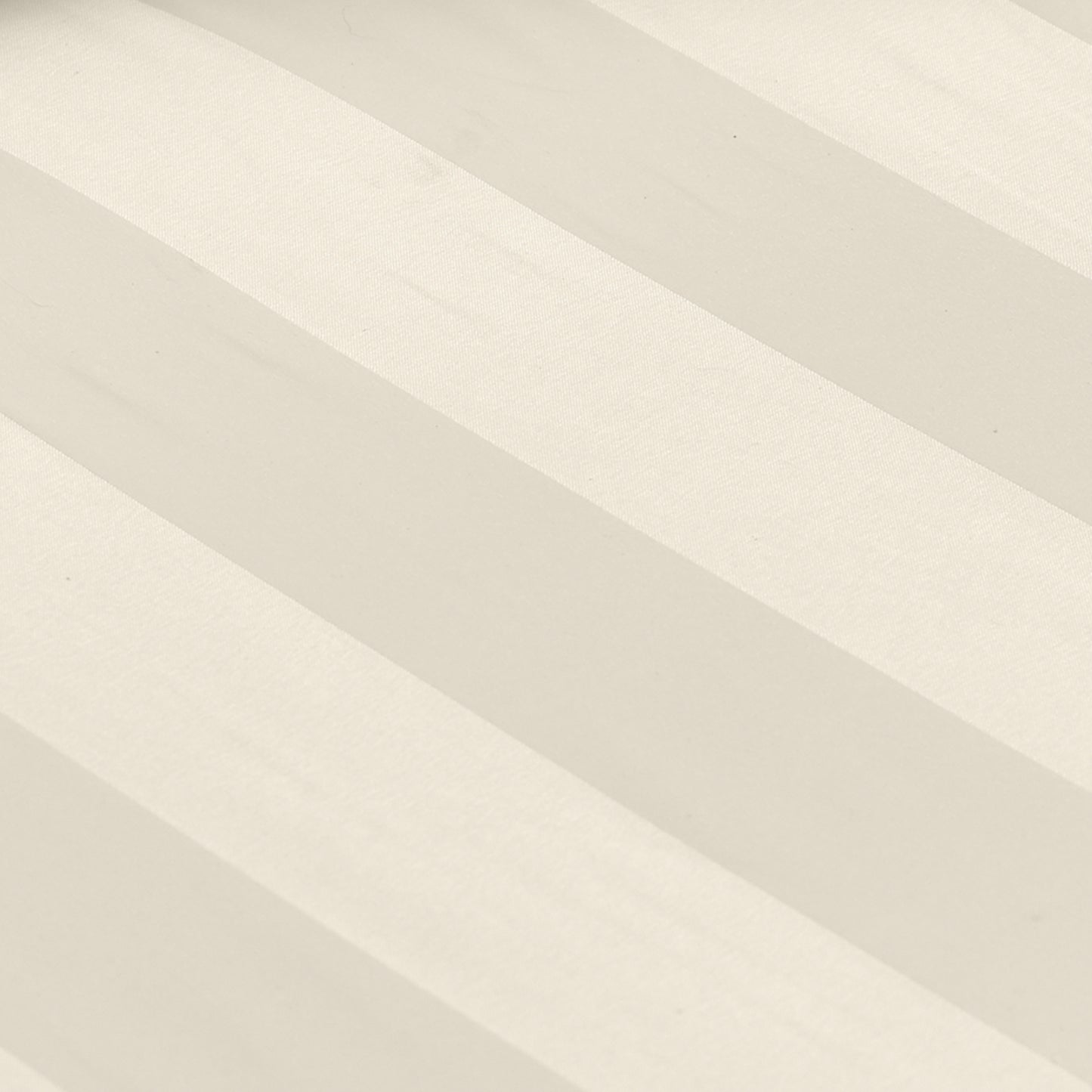 Catherine Lansfield So Soft Satin Stripe Fitted Sheet - Cream