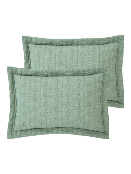 Pineapple Elephant Tamba Leaf Duvet Cover Set - Green