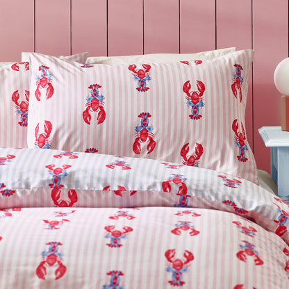Sassy B Lobster Stripe Duvet Cover Set