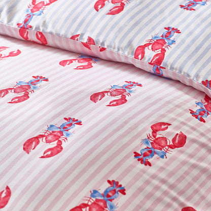 Sassy B Lobster Stripe Duvet Cover Set