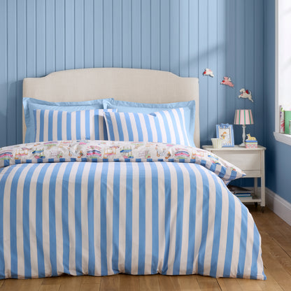 Cath Kidston Hackney Dogs Duvet Cover Set - Blue