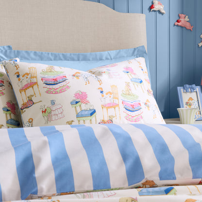 Cath Kidston Hackney Dogs Duvet Cover Set - Blue