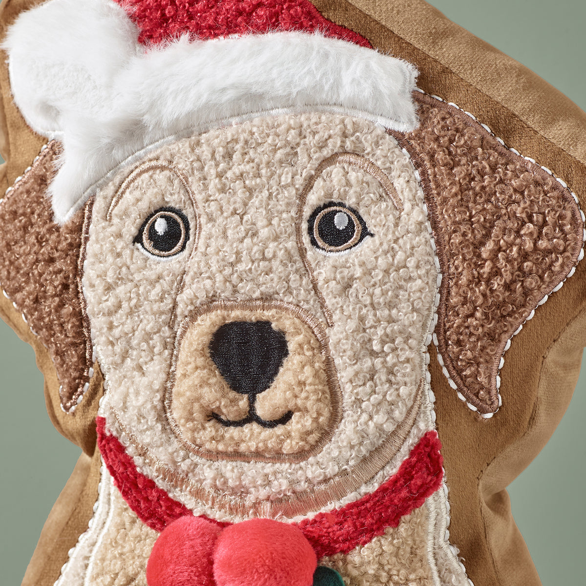 Catherine Lansfield Christmas Dog 3D Cushion