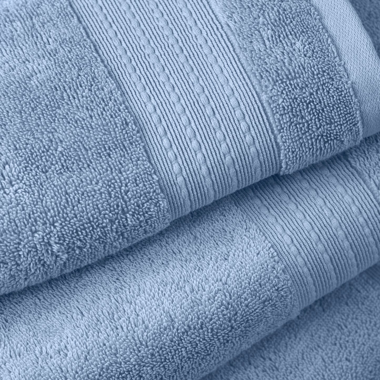 Bianca Supima Cotton Bath Towels - Blue