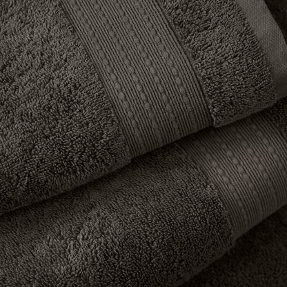Bianca Supima Cotton Bath Towels - Charcoal