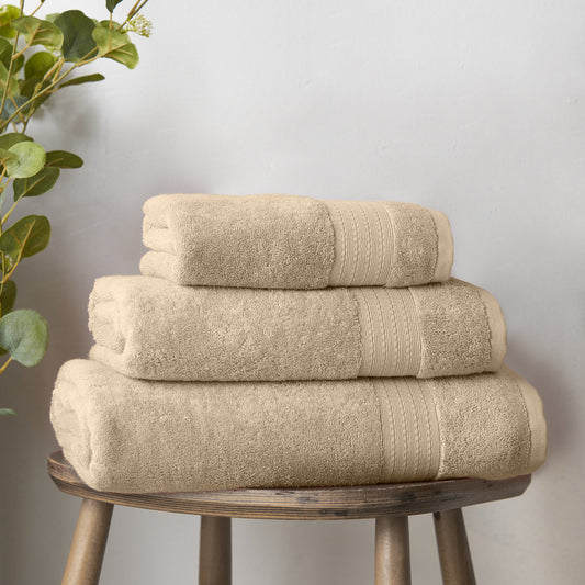 Bianca Supima Cotton Bath Towels - Natural