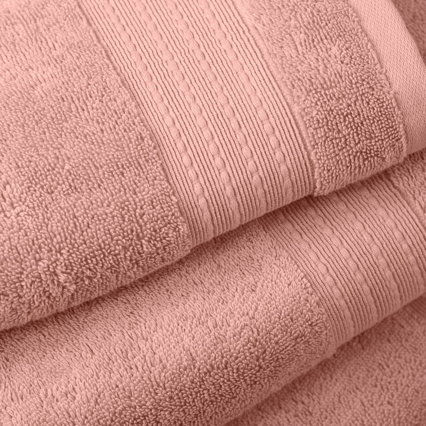 Bianca Supima Cotton Bath Towels - Pink