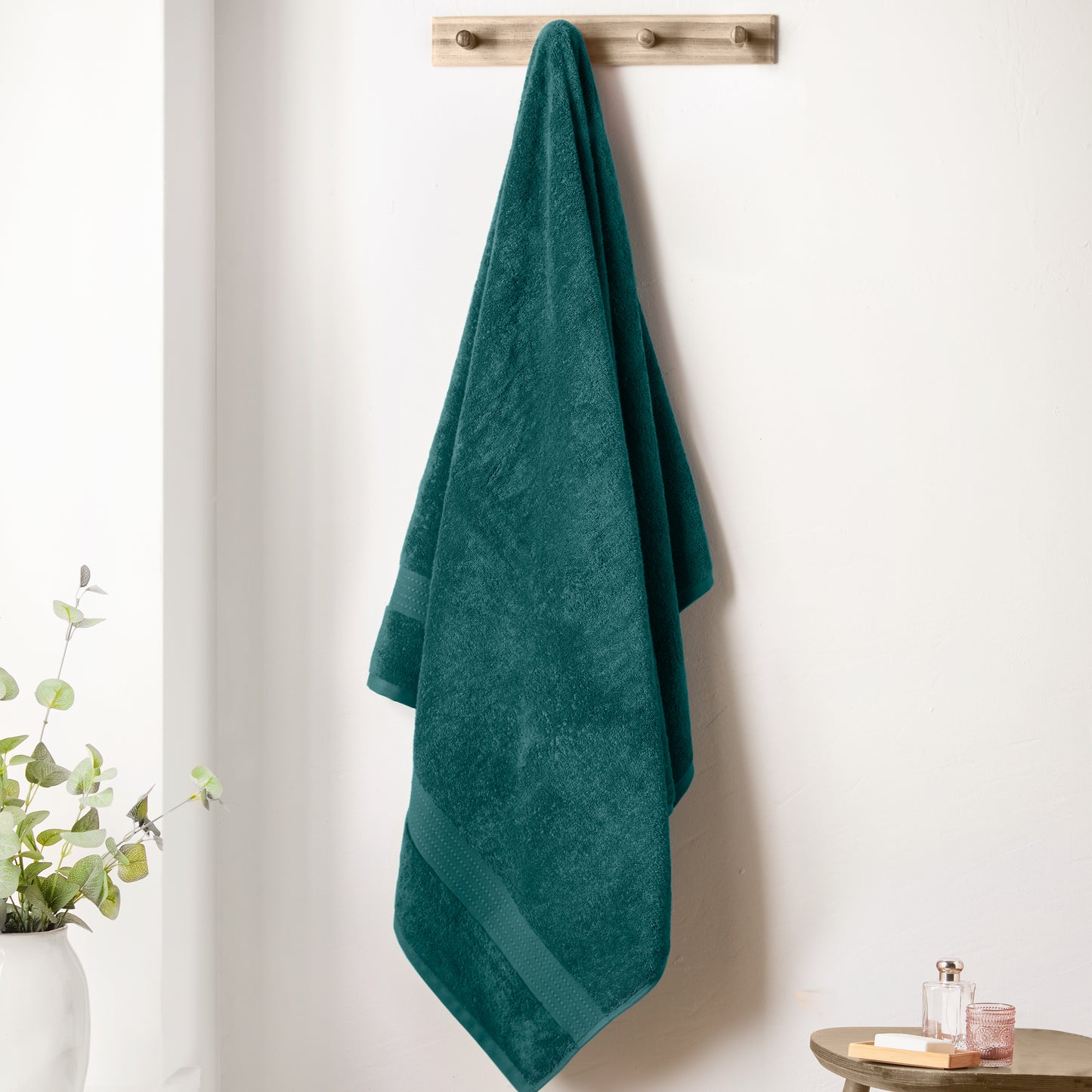 Bianca Supima Cotton Bath Towels - Teal