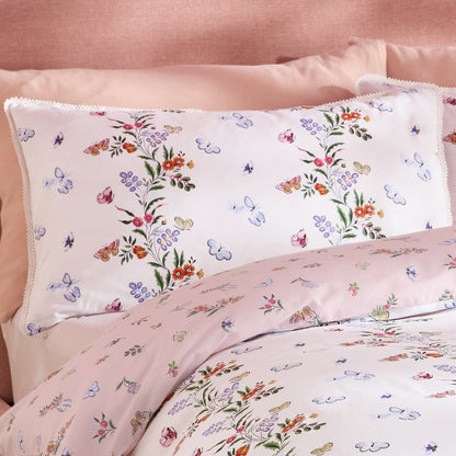 Cath Kidston Flutter Floral Duvet Cover Set - Pink