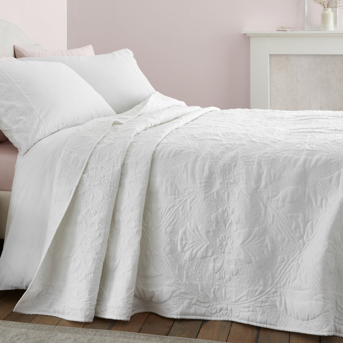 Bianca Marianne Bedspread - White