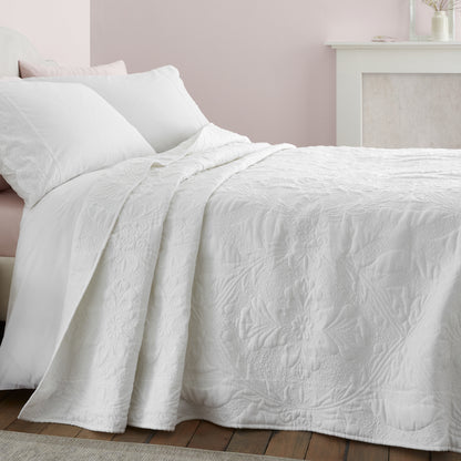 Bianca Marianne Bedspread - White