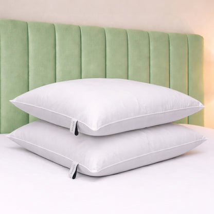 Bianca 100% Cotton Anti-Allergy Pillows (Pair)