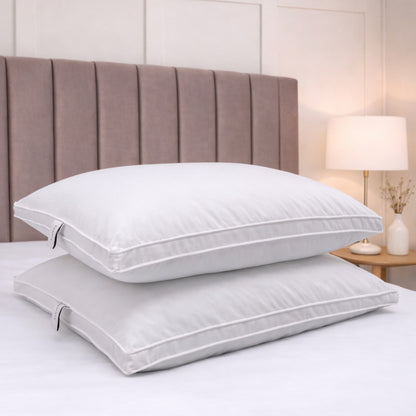 Bianca Goose Feather & Down Pillows (Pair)