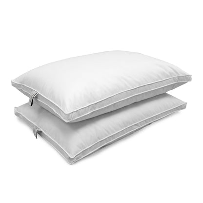 Bianca Goose Feather & Down Pillows (Pair)