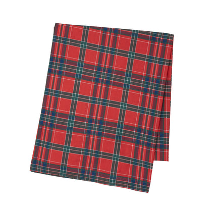 Catherine Lansfield Christmas Tartan Check Table Cloth - Red/Green