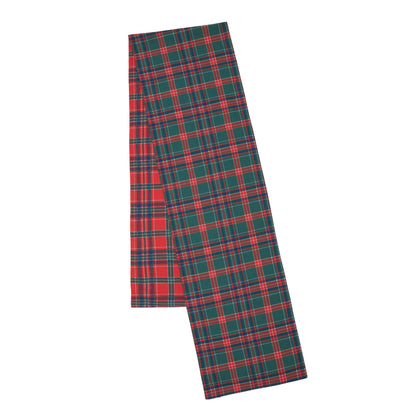 Catherine Lansfield Christmas Tartan Check Table Runner - Red/Green